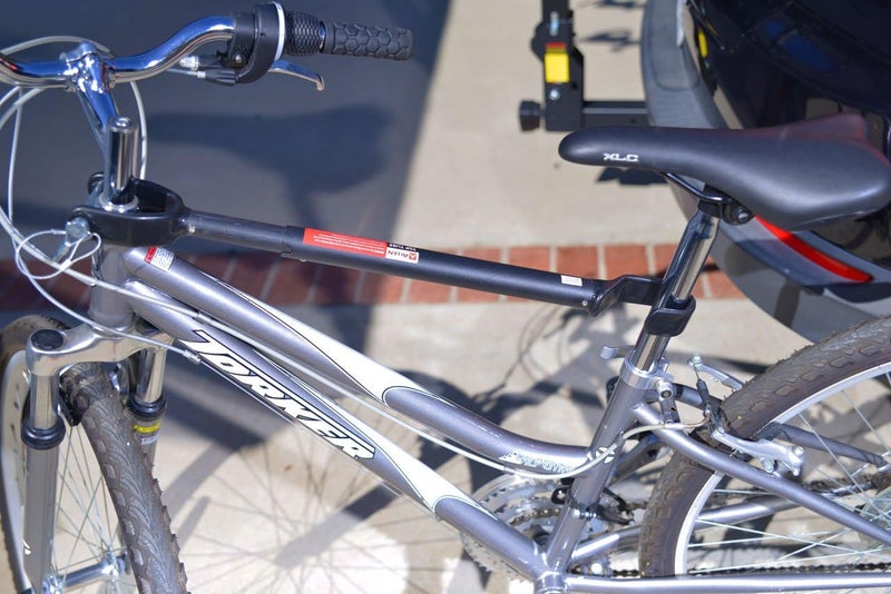 Allen Steel Tension Bar Bicycle Cross-Bar Adaptor, Black - Image 4